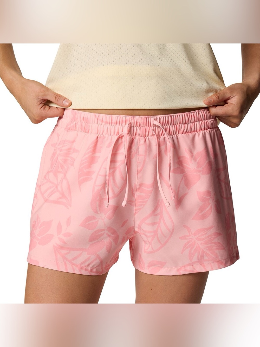 Columbia Pink Bogata Bay II Print Short